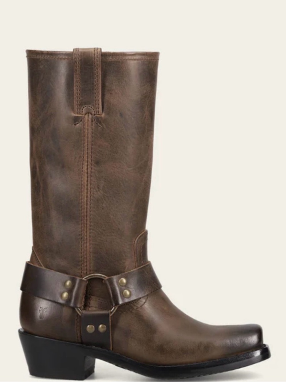 Frye Harness 12R Boots - Smoke